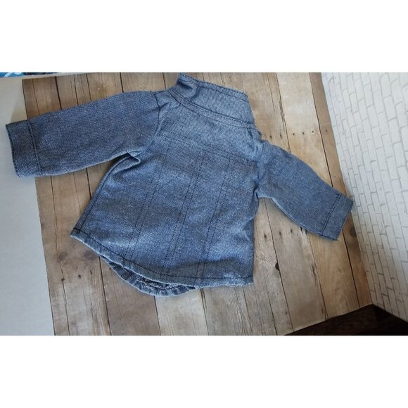 18 Inch Doll Outfit Denim Jacket Tribal Print Leggings Boho Western Set - Picture 4 of 4